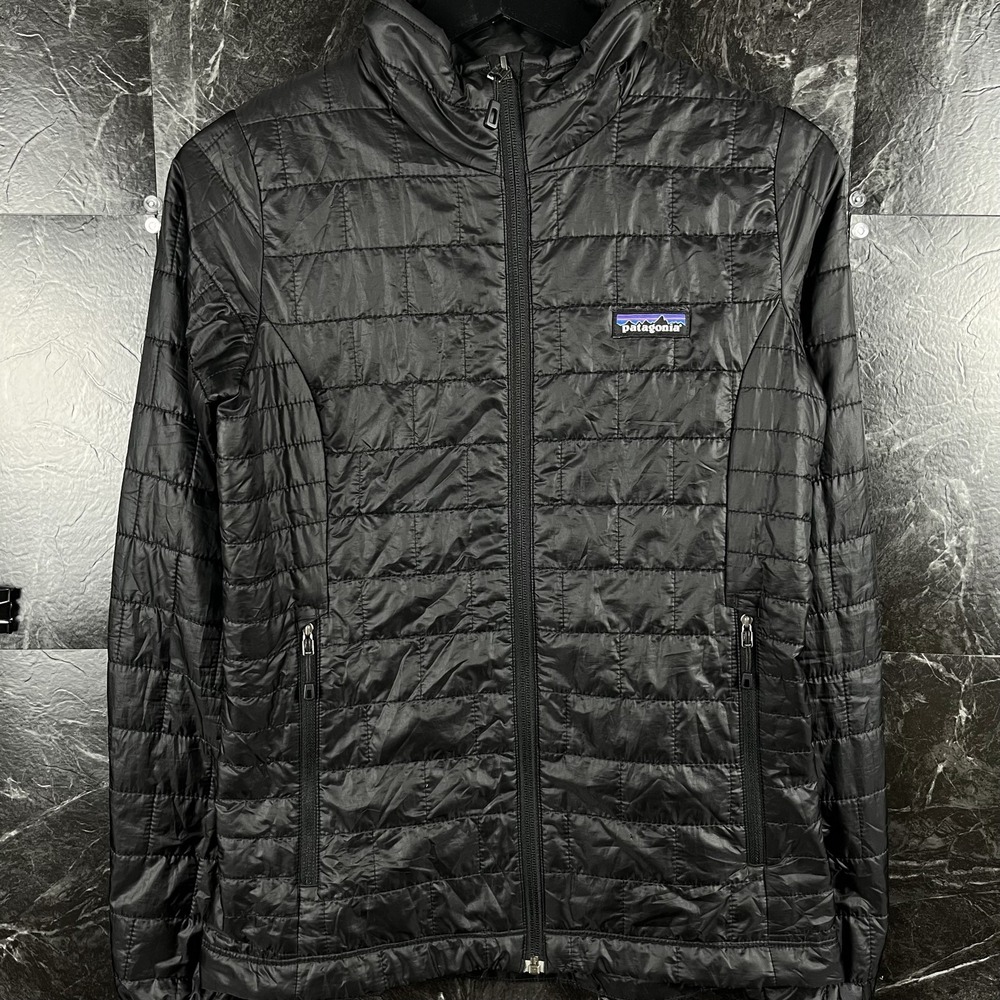 Patagonia Women's Black Nano Puff Primaloft Jacket XS